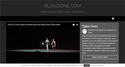 Desktop Screenshot of bloggione.com